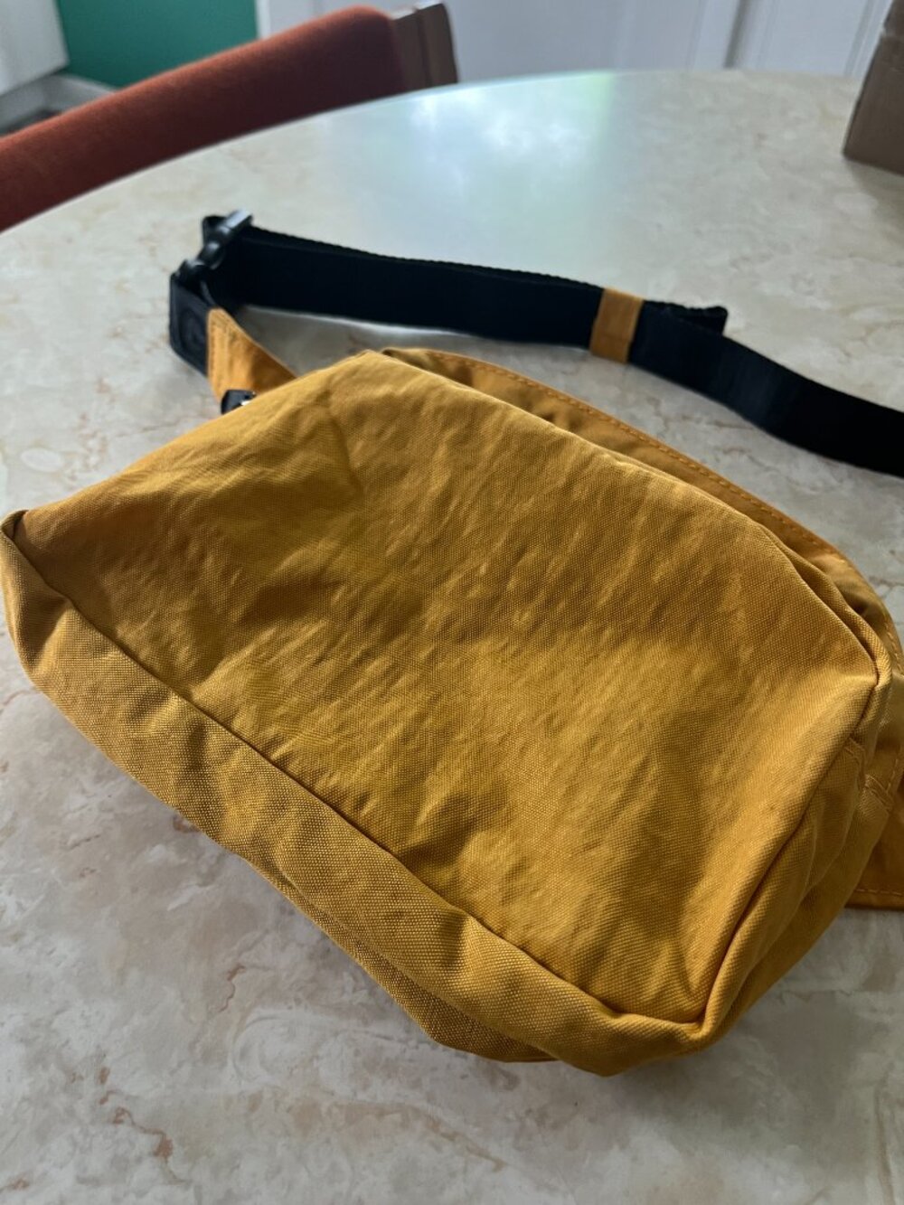 Baggu Golden Yellow Nylon Fanny Pack - Picture 2 of 7